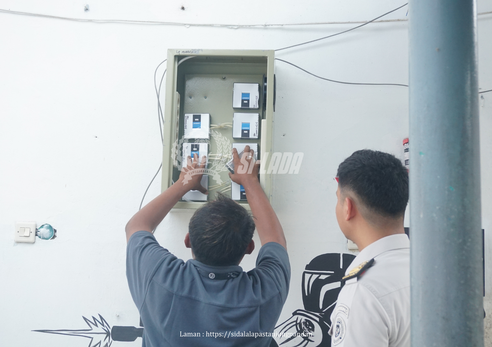 Tekan Penggunaan Handphone Ilegal melalui Pemasangan Jammer, Lapas Tanjungpandan Tambah 28 Unit Wartelsuspas Bekerja Sama dengan PT Palapa