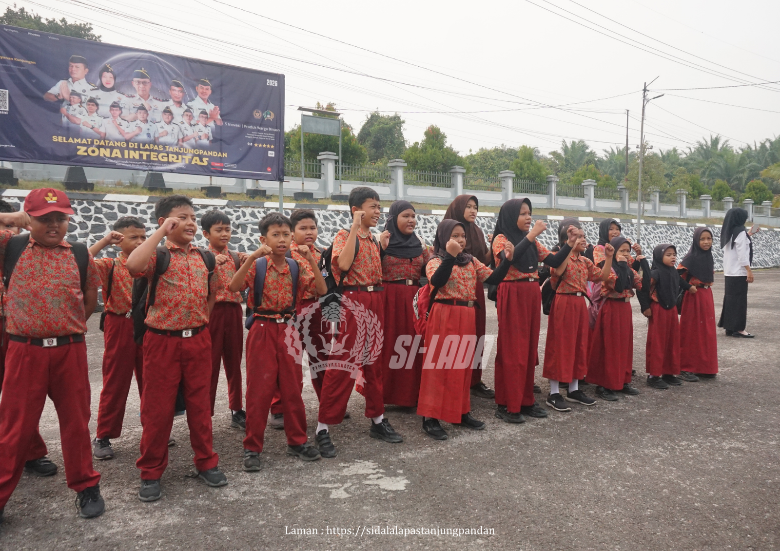 Tanamkan Edukasi Sejak Dini, Lapas Tanjungpandan Terima Kunjungan Edukatif Siswa SD Negeri 12 Badau